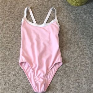 Splendid color block one piece swimsuit